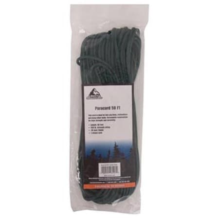 Liberty Mountain Paracord; Hunter Green; 50 ft. 447363